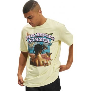 Tricou unisex supradimensionat cu imprimeu grafic si text