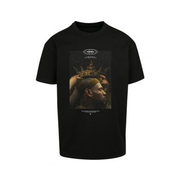 Tricou unisex supradimensionat cu imprimeu grafic