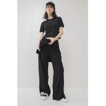 Tricou crop pentru fitness
