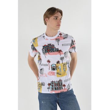 Tricou cu imprimeu grafic