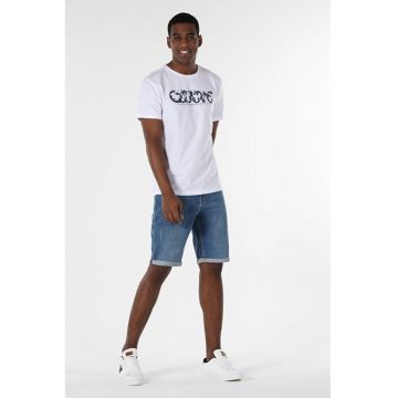 Tricou Cu Maneca Scurta De Barbati Alb Regular Fit4