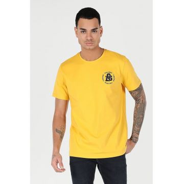 Tricou Cu Maneca Scurta De Barbati Safran