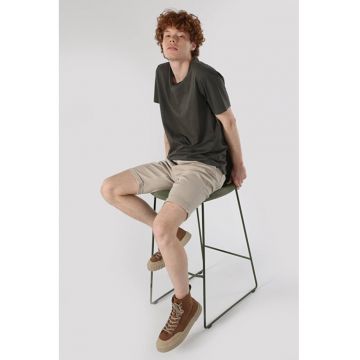 Tricou Cu Maneca Scurta De Barbati Verde Regular Fit2