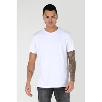 Tricou Cu Maneca ScurtaDeBarbati Alb Regular Fit