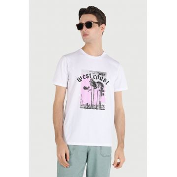 Tricou de bumbac cu imprimeu