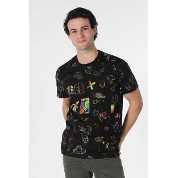 Tricou din bumbac cu imprimeu