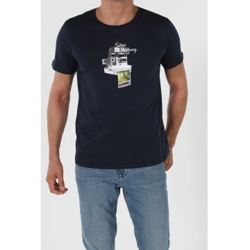 Tricou din bumbac cu imprimeu