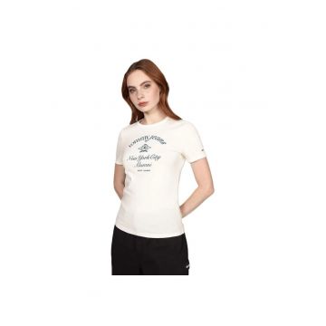 Tricou  pentru Femei - DW0DW20323-YBH - Alb