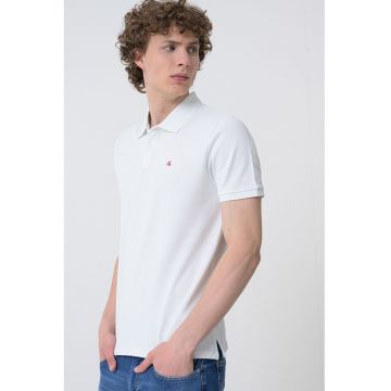 Tricou polo de bumbac