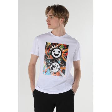 Tricou regular fit cu imprimeu