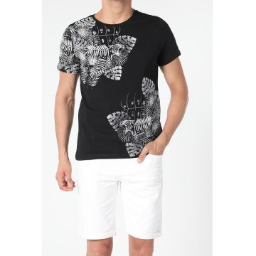 Tricou regular fit cu imprimeu