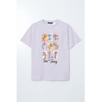 Tricou regular fit cu imprimeu cu desene animate