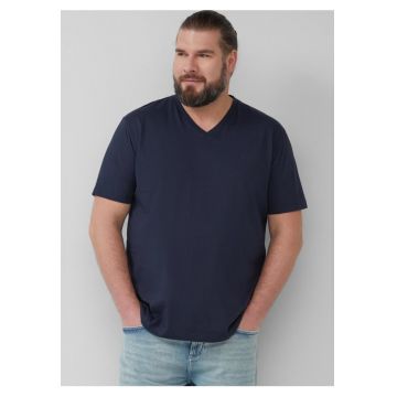 Big Sizes Tricou barbati big sizes cu decolteu in V - Regular Fit - din bumbac