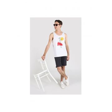 Maiou De Barbati Alb Regular Fit