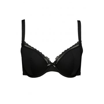 Sutien cu insertii de dantela