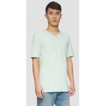Tricou barbati cu anchior - Regular fit - din bumbac - Verde