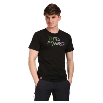 Tricou barbati  DISCOVER-M - bumbac - negru - marime
