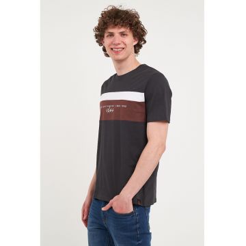 Tricou cambrat din bumbac