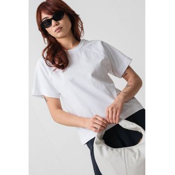 Tricou cu dungi si maneci raglan Alida