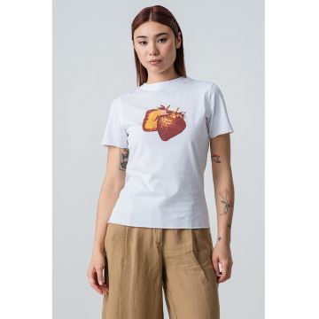 Tricou cu imprimeu fructat Duomo