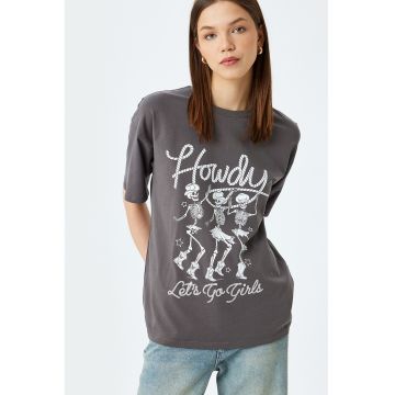 Tricou cu imprimeu grafic