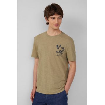 Tricou cu model grafic si imprimeu text