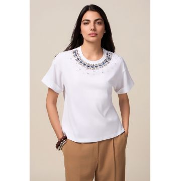 Tricou cu strasuri