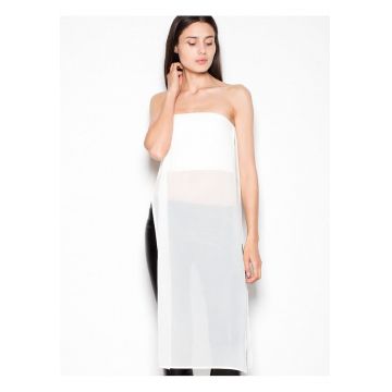 Tricou dama  bej - sifon decorativ - croi original