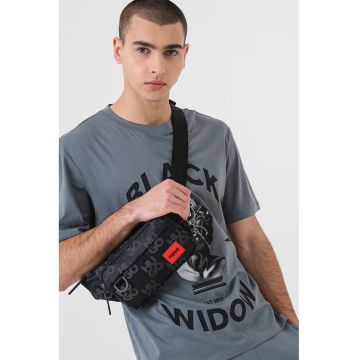 Tricou de bumbac cu imprimeu grafic