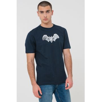 Tricou de bumbac cu imprimeu grafic