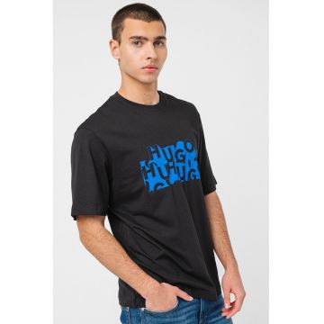 Tricou de bumbac cu imprimeu logo