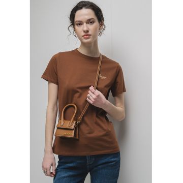 Tricou din bumbac cu imprimeu logo