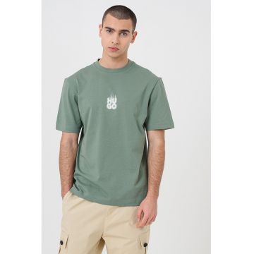 Tricou din bumbac cu logo Dalsar