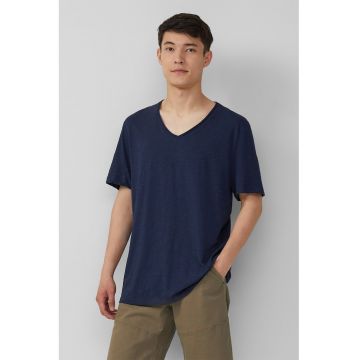 Tricou lejer cu decolteu in V