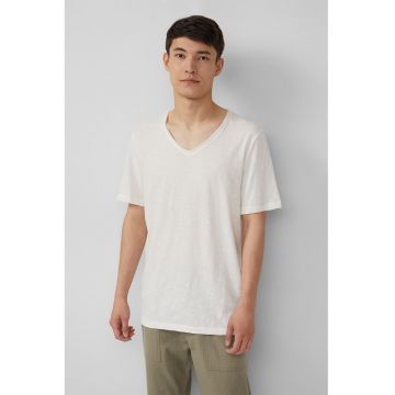 Tricou lejer cu decolteu in V
