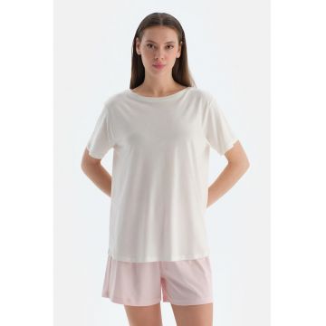 Tricou lejer din amestec de modal