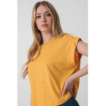 Tricou lejer din bumbac si modal