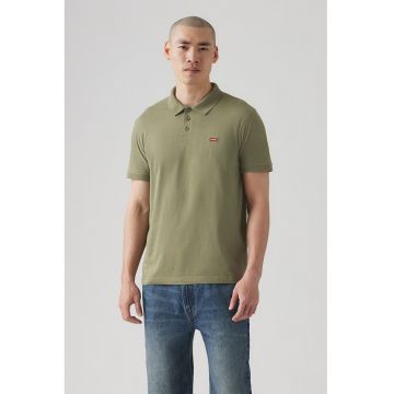 Tricou polo din bumbac pique