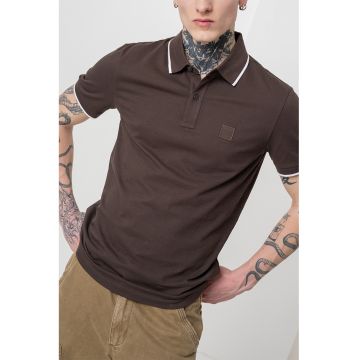 Tricou polo slim fit
