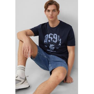 Tricou regular fit cu imprimeu text