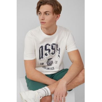 Tricou regular fit cu imprimeu text
