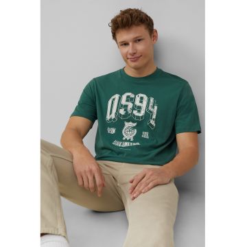 Tricou regular fit cu imprimeu text
