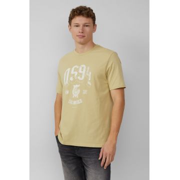 Tricou regular fit cu imprimeu text