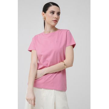 Tricou slim-fit din bumbac Esogo