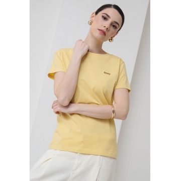 Tricou slim-fit din bumbac Esogo