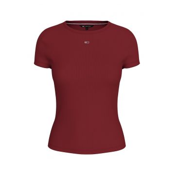 Tricou slim fit striat