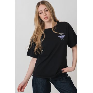Tricou supradimensionat Mystic Butterfly