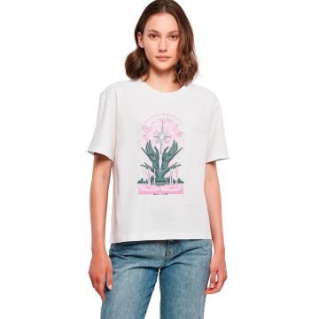 Tricou unisex lejer cu imprimeu grafic