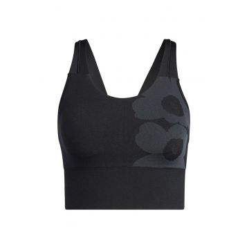 Bustiera sport  Aeroknit - poliamida/elastan - negru