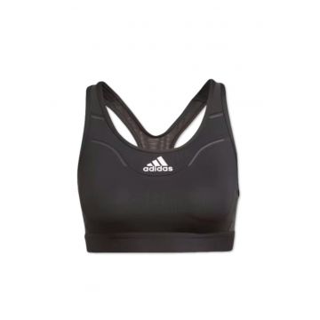 Bustiera sport  poliester/elastan - negru -